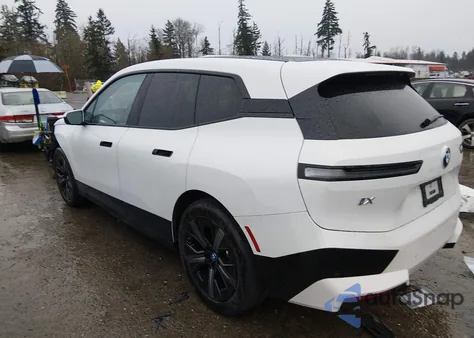 2025 BMW Ix xDrive50 from USA, damaged, VIN WB523CF05SCU12095